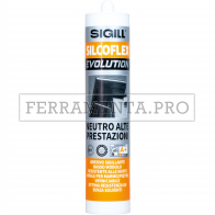 SILICONE SIGILLANTE ADESIVO SILCOFLEX EVOLUTION NEUTRO TESTA DI MORO 280ml